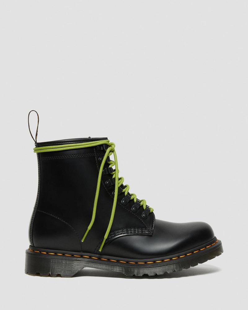 Women's Dr Martens 1460 Ben Smooth Leather Lace Up Boots Black | AU 149ZUT